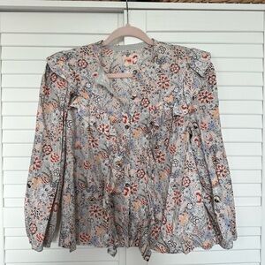 La Vie - Rebecca Taylor Floral Blouse